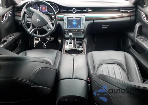 2014 Maserati Quattroporte S z USA, uszkodzony, nr VIN ZAM56RRA6E1089719